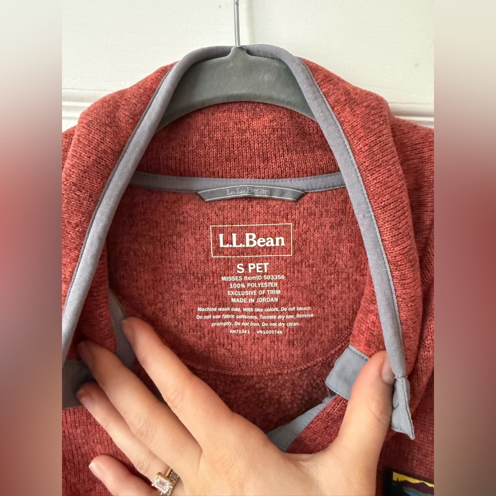 LL Bean Sweater Fleece